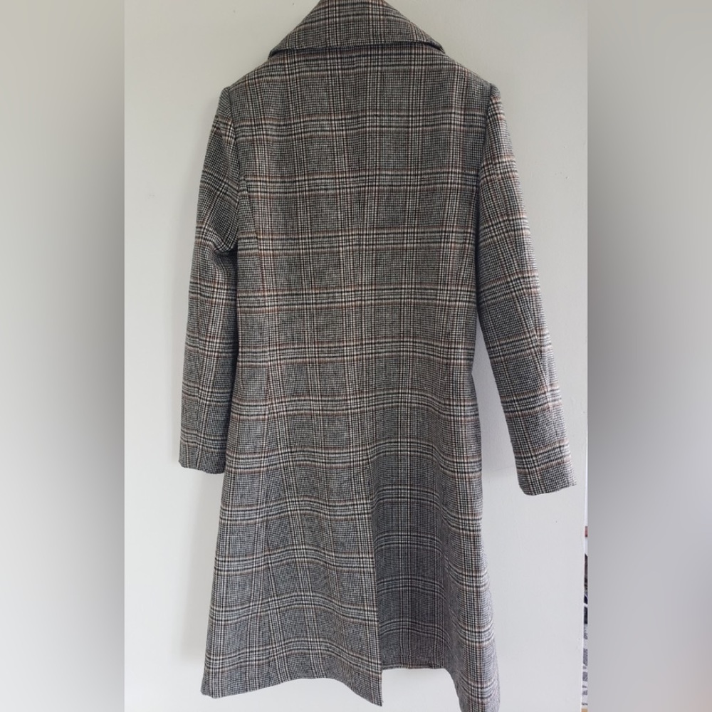 Pre owned MURAL plaid midi length coat in great condition - Picture 5 of 11